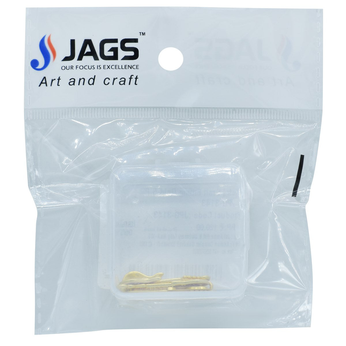 jags-mumbai Emboss material Metal Craft Fitting Gold Colour (5 Pcs )