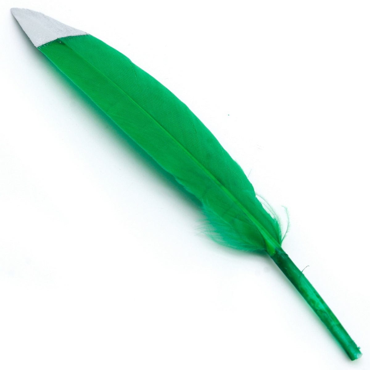 jags-mumbai Feather Feather Artificial Small 10 pieces (Colour+Silver top)