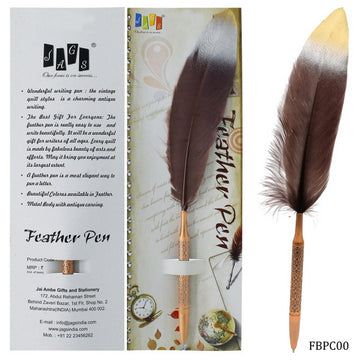 Feather Ball Pen Copper Colour Body Design