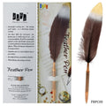 jags-mumbai Feather Pens Feather Ball Pen Copper Colour Body Design