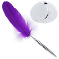 jags-mumbai Feather Pens Feather Ball Pen With Stand & Gift Box Silver