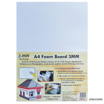 Foam Board 3MM thick A4