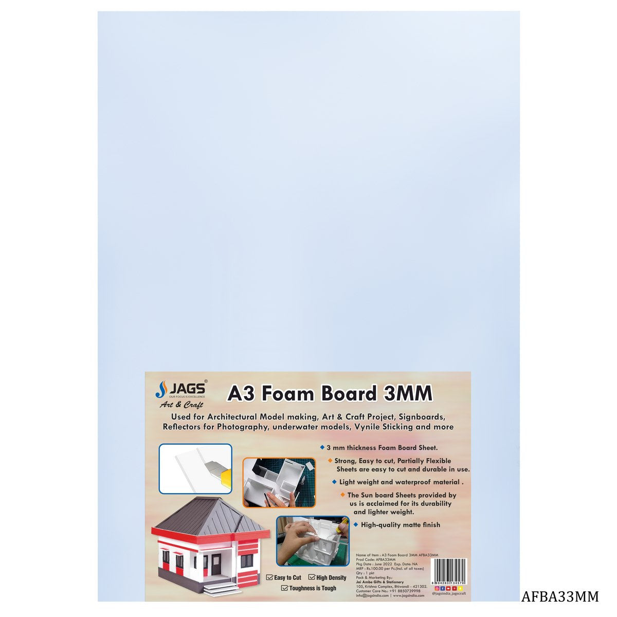 jags-mumbai Foam, Mount,Cork Sheet Foam Board