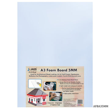 jags-mumbai Foam, Mount,Cork Sheet Foam Board 5MM A3