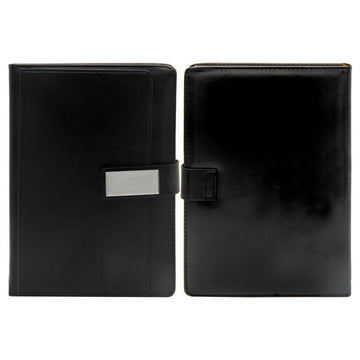 Note Book Business A5 Black Leather