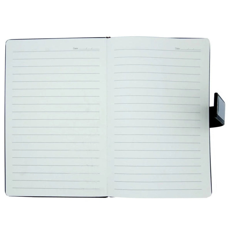 jags-mumbai Formal Diary Note Book Business A5 Black Leather