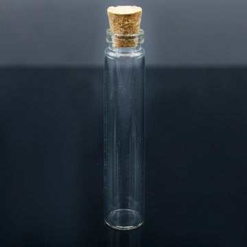 Glass message bottle