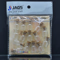 jags-mumbai Glass Messages Bottle Glass Messages Bottle 16x22 15Pcs Set