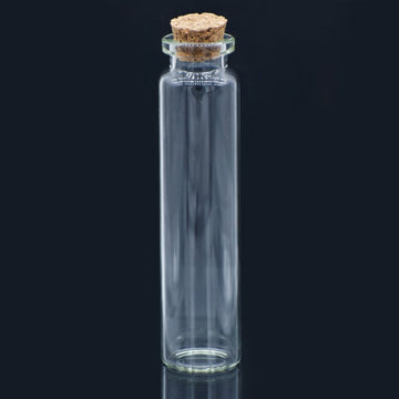 Glass Messages Bottle 4pcs Set  (90MM)