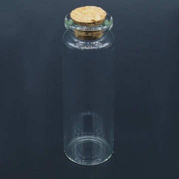 Glass Messages Bottle 6pcs Set 22*70 70MM GMB700