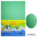 jags-mumbai Glitter Paper & Foam Sheet A4 Foam Sheet Without Sticker Green 8198GN