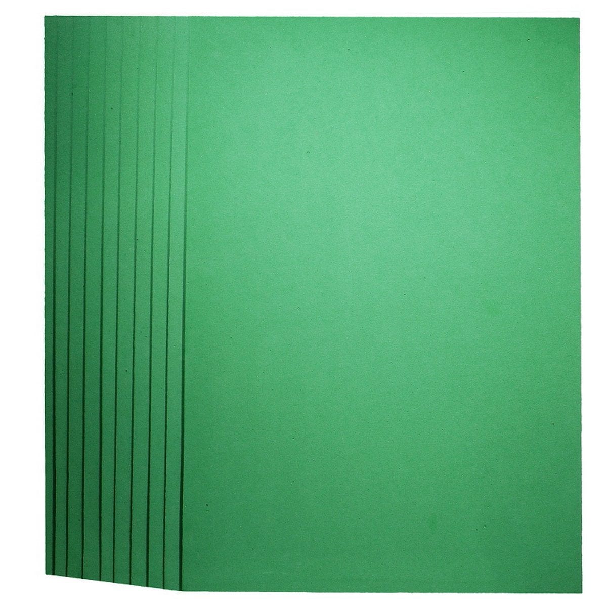 jags-mumbai Glitter Paper & Foam Sheet A4 Foam Sheet Without Sticker Green 8198GN