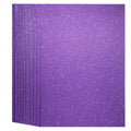 jags-mumbai Glitter Paper & Foam Sheet A4 Glitter Foam Sheet With Stick L Purple 26164LPE