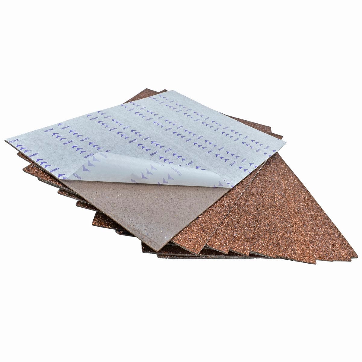 jags-mumbai Glitter Paper & Foam Sheet A4 Glitter Foam Sheet With Sticker Brown 26164BN