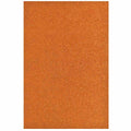 jags-mumbai Glitter Paper & Foam Sheet A4 Glitter Foam Sheet With Sticker Orange 26164OE