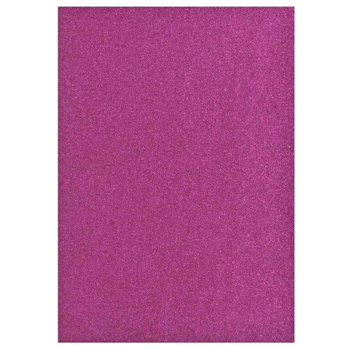jags-mumbai Glitter Paper & Foam Sheet A4 Glitter Foam Sheet With Sticker R Pink 26164RPK