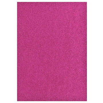 A4 Glitter Foam Sheet With Sticker R Pink 26164RPK