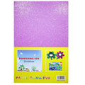 jags-mumbai Glitter Paper & Foam Sheet A4 Glitter Foam Sheet Without St L Purple 00196LPE