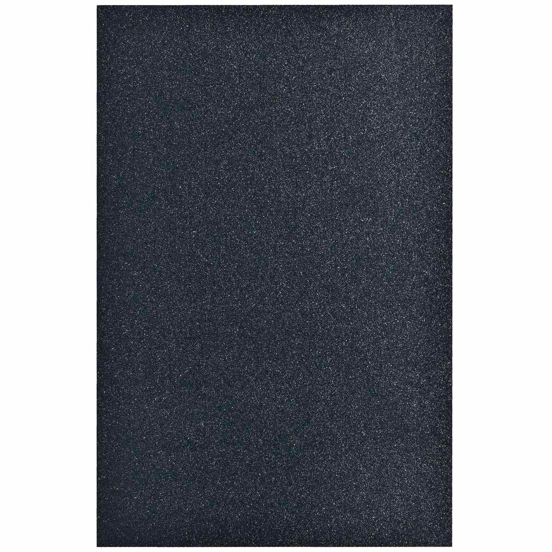 jags-mumbai Glitter Paper & Foam Sheet A4 Glitter Foam Sheet Without Sticke Black 00196BK