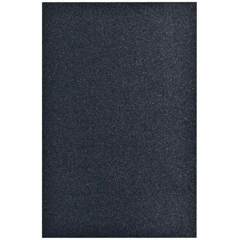 jags-mumbai Glitter Paper & Foam Sheet A4 Glitter Foam Sheet Without Sticke Black 00196BK