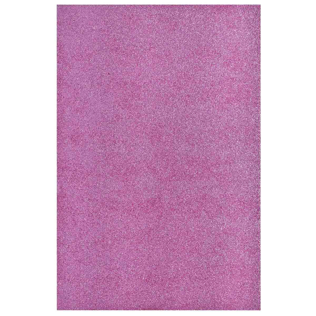 jags-mumbai Glitter Paper & Foam Sheet A4 Glitter Foam Sheet Without Stk B Pink 00196BPK