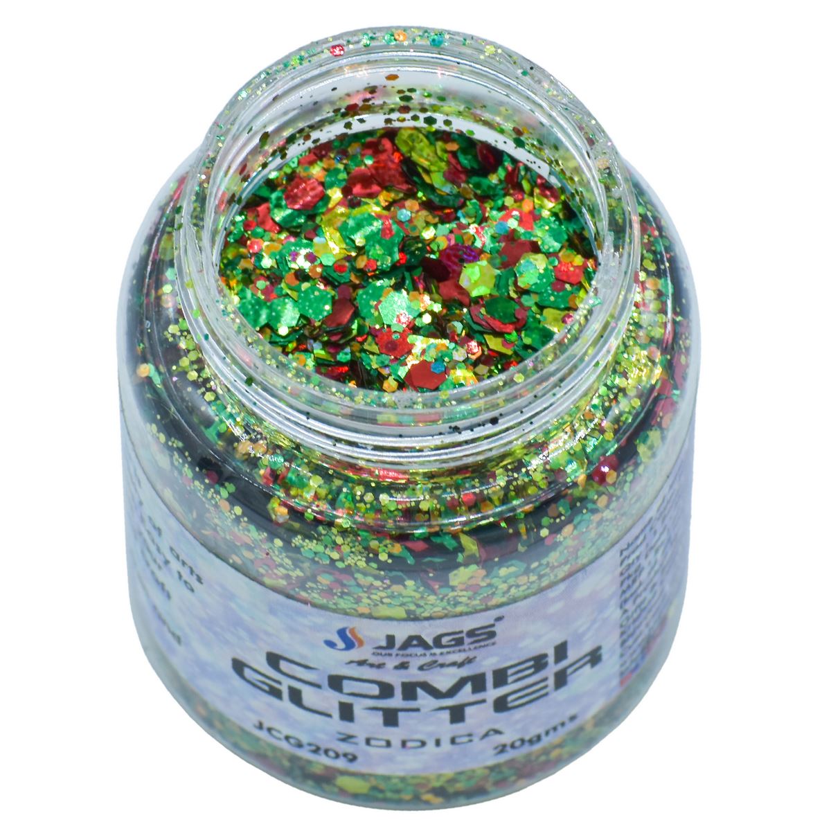 jags-mumbai Glitter Powder Combi Glitter Zodica 20Gsm
