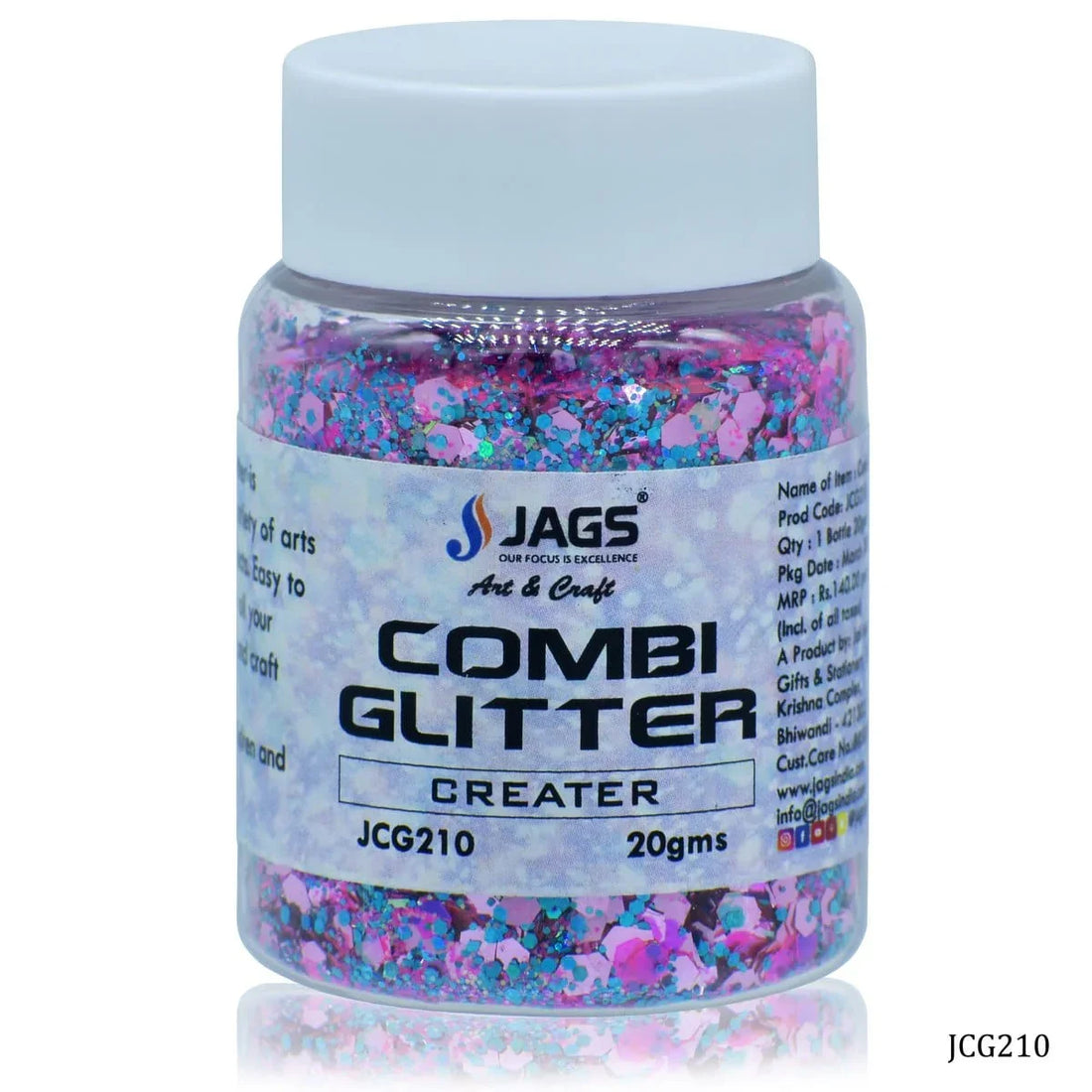 jags-mumbai Glitter Powder Jags Combi Glitter 20Gsm Creater JCG210