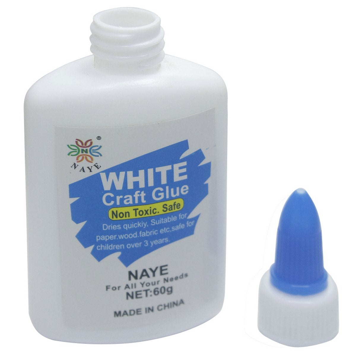 jags-mumbai Glue Craft Glue White Small Non Toxic Safe (60 gram)