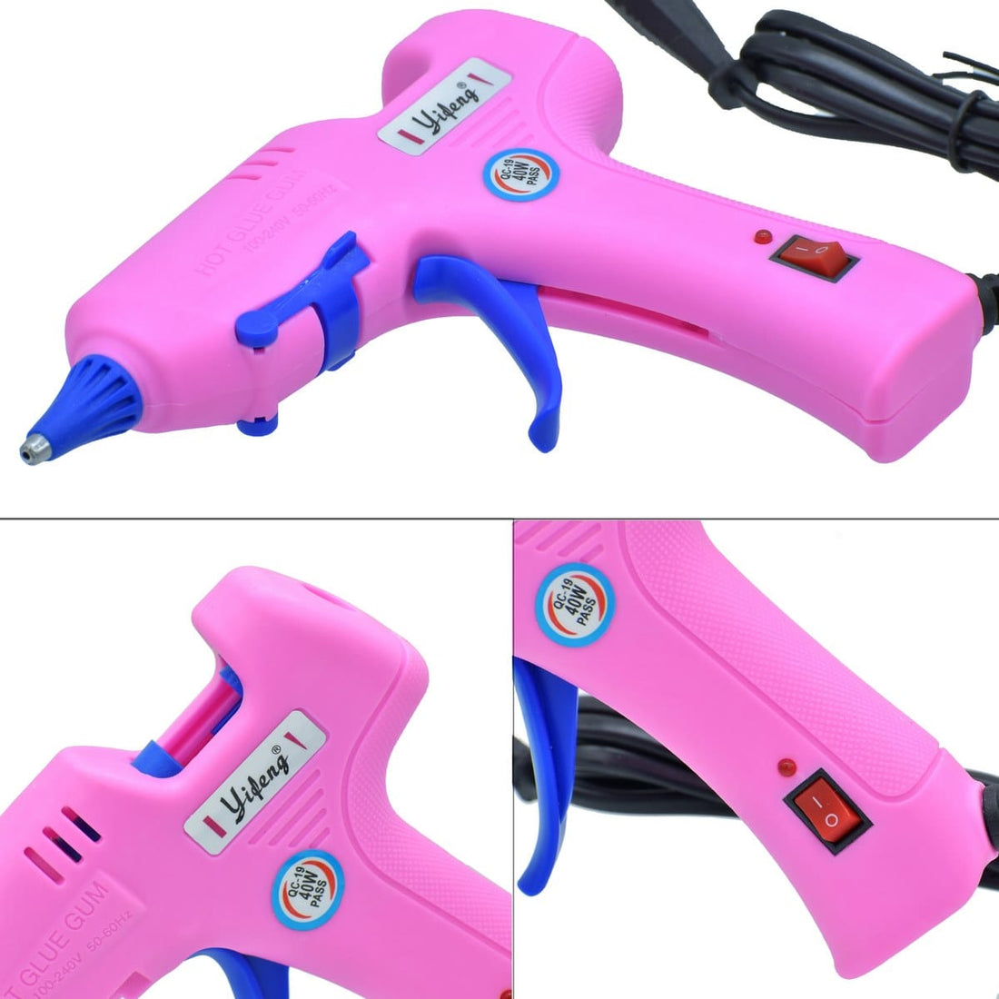 jags-mumbai Glue Hot Melt Glue Gun Machine 30 Watts YF-501