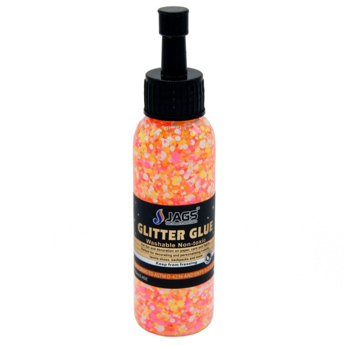 jags-mumbai Glue Resin sequins Glitter Glue Art Shaker -70ml (Contain 1 Unit)