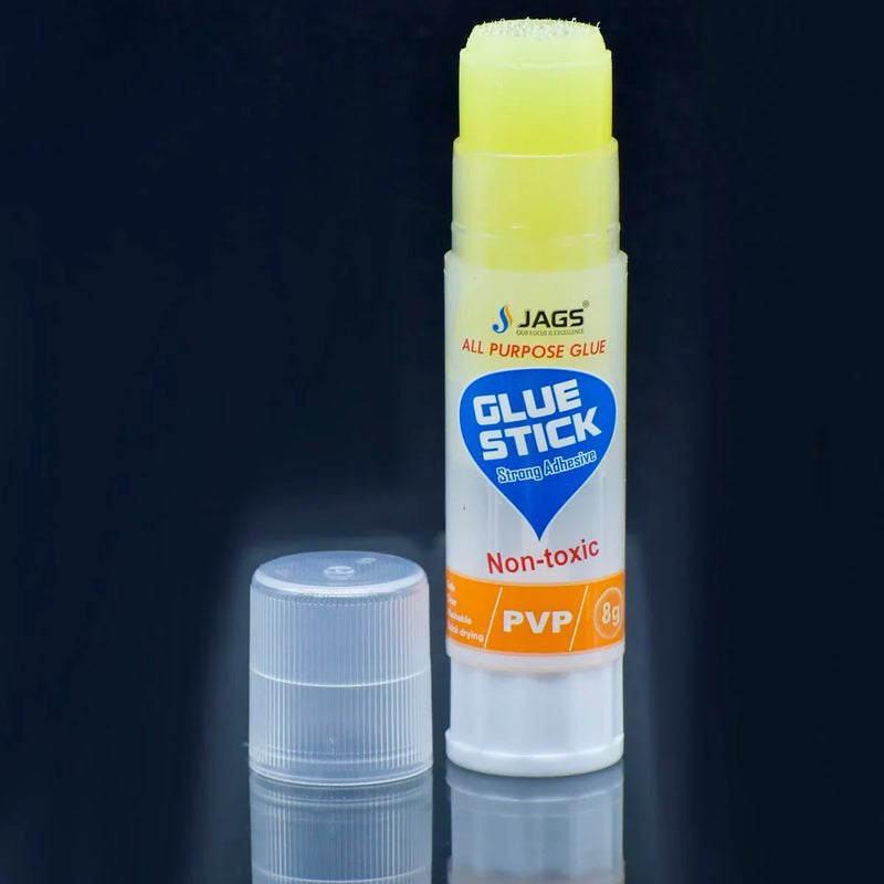 jags-mumbai Glue Wholesale Transparent Craft Glue stick for DIY and Crafting (pack of 24 piece)