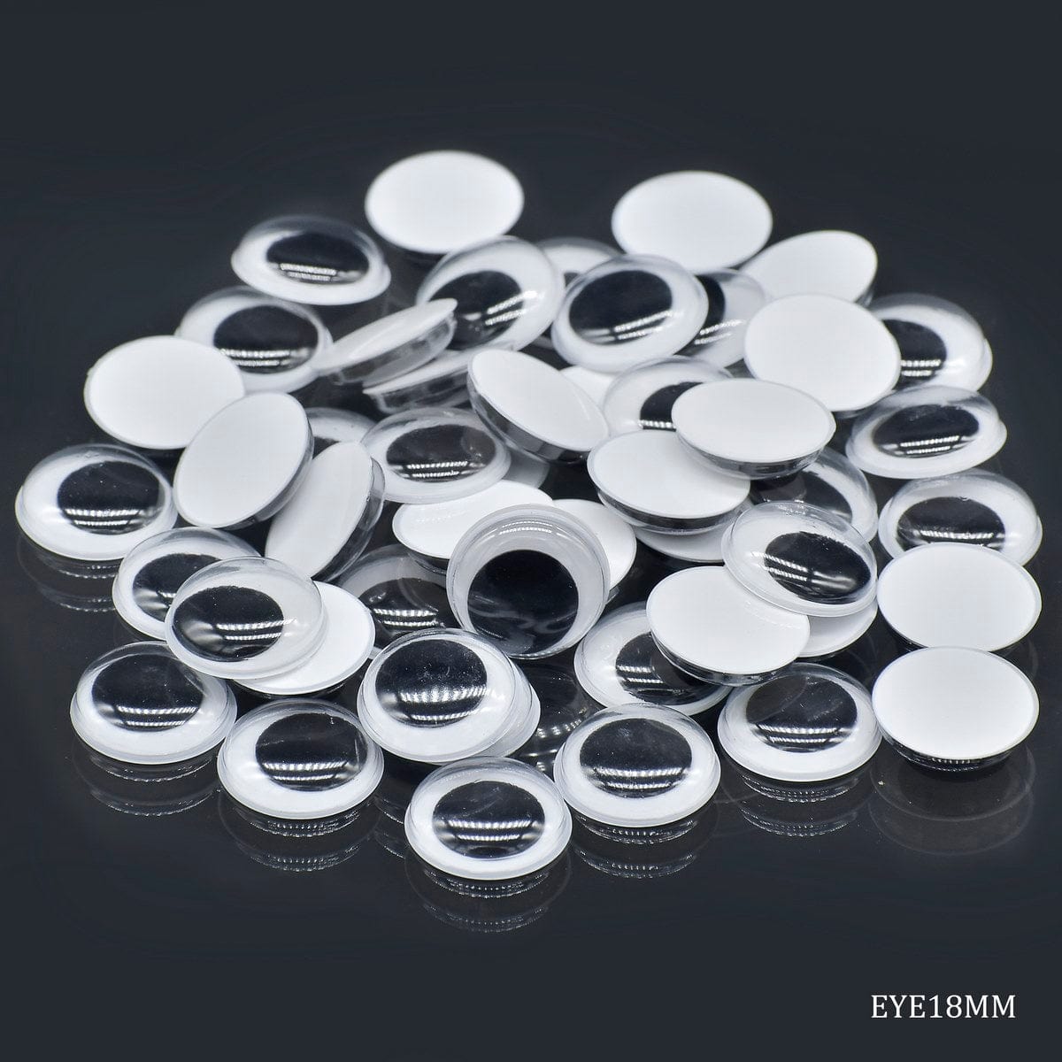 jags-mumbai Googly Eye Craft Googly Eye 18MM 50Pcs