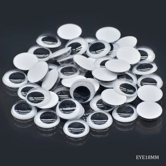 Craft Googly Eye 18MM 50Pcs