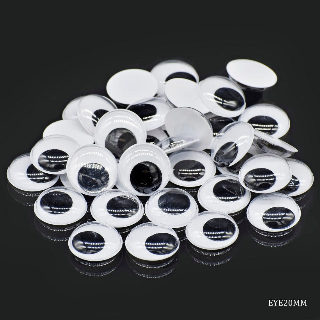 jags-mumbai Googly Eye Craft Googly Eye 20MM 40Pcs