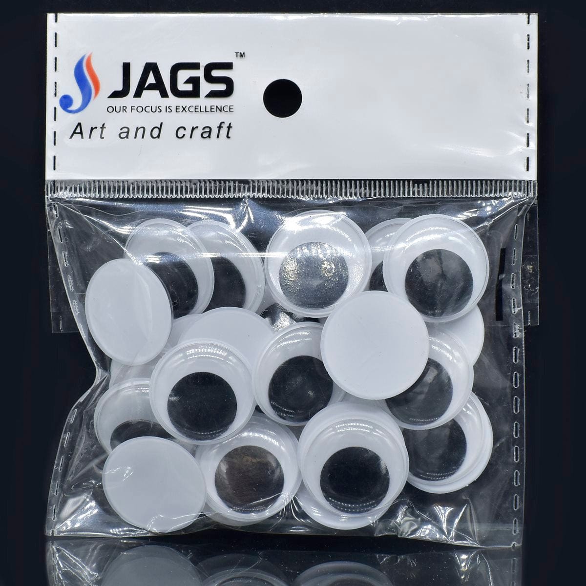 jags-mumbai Googly Eye Craft Googly Eye 22MM 30Pcs