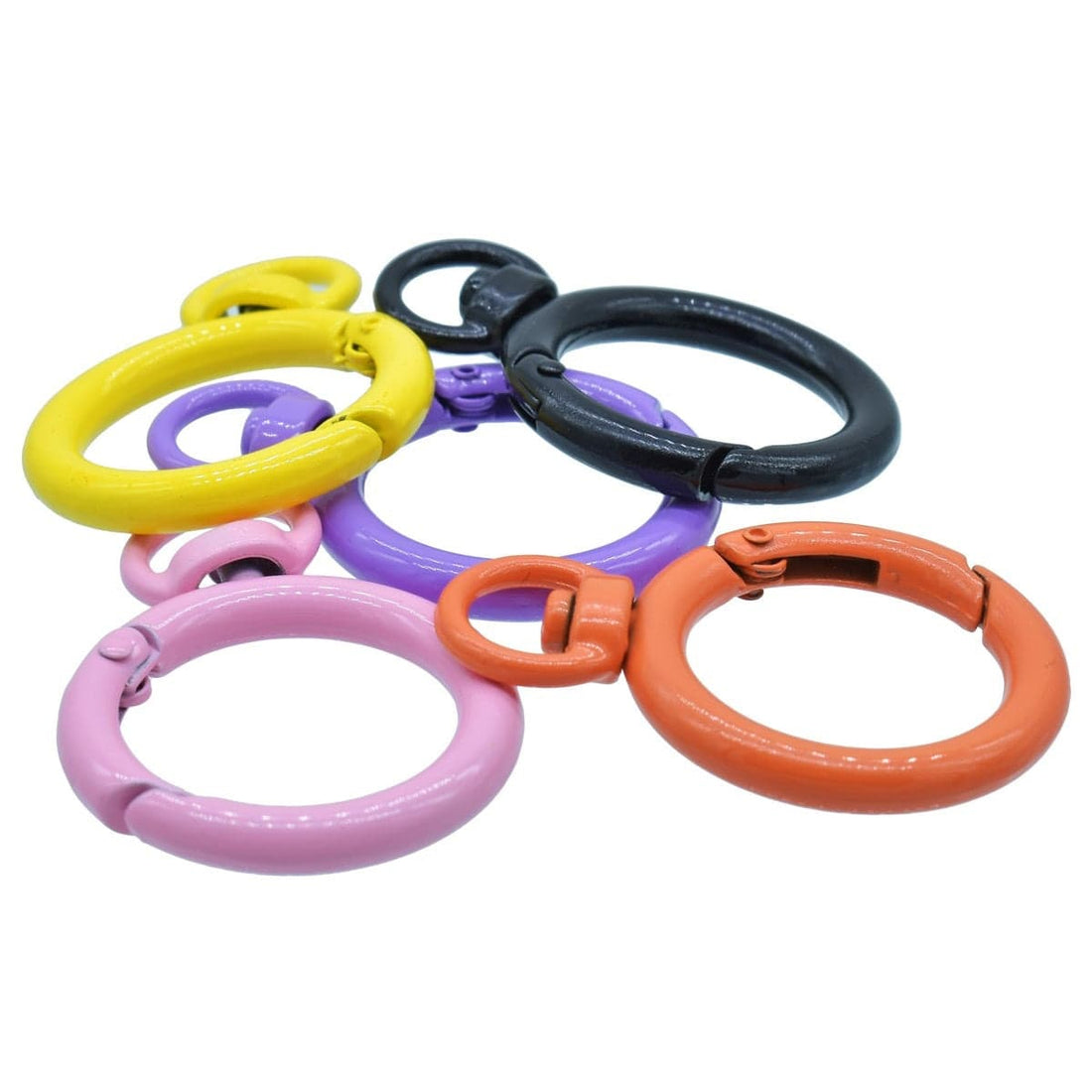 jags-mumbai Hook Key Ring Fitting Pack of 5 Colour Hook Q KHC5P-6