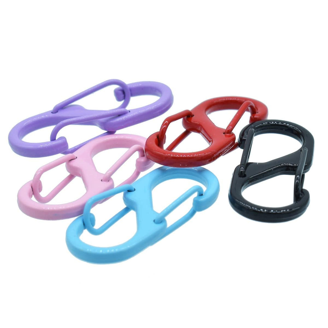 jags-mumbai Hook Key Ring Fitting Pack of 5 Colour S Hook KHC5P-7