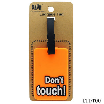 Luggage Tag Silicon Don't Touch