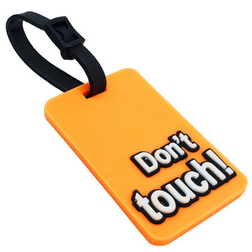 Luggage Tag Silicon Don't Touch