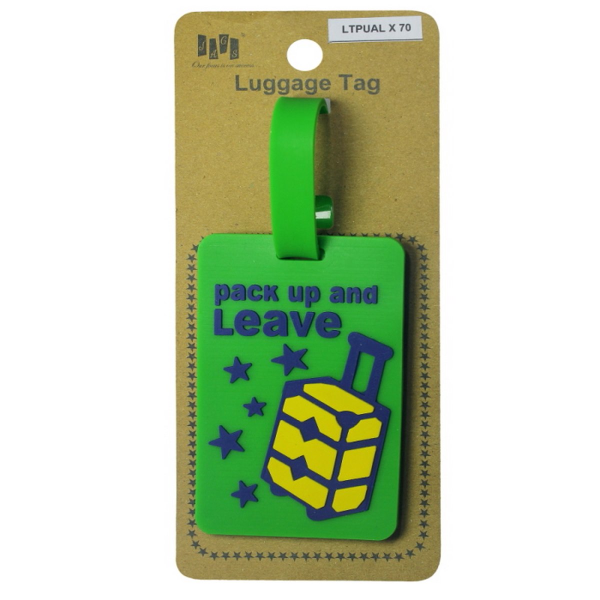 jags-mumbai Household Goods Luggage Tag Silicon Pack Up And Leave