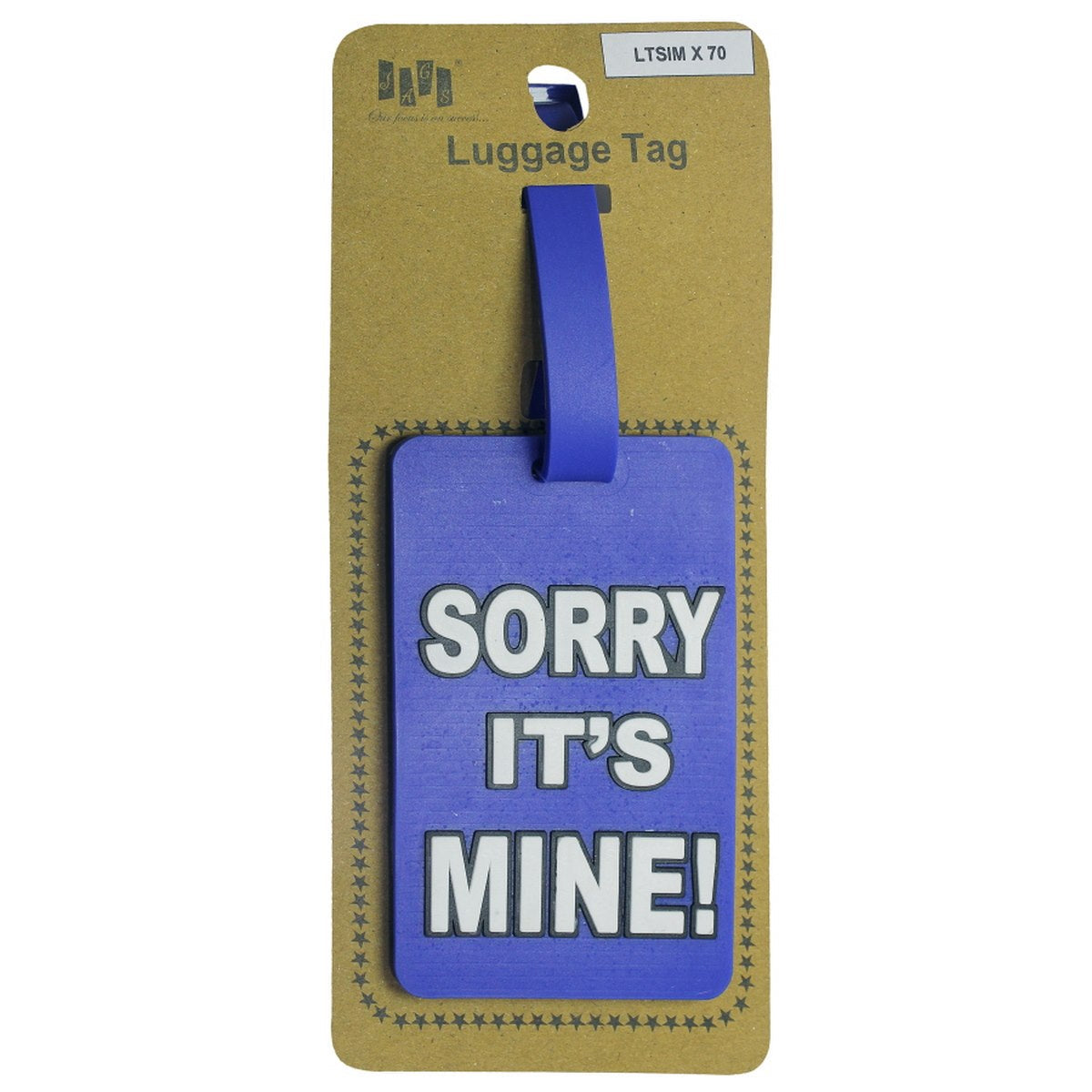 jags-mumbai Household Goods Luggage Tag Silicon Sorry It's Mine