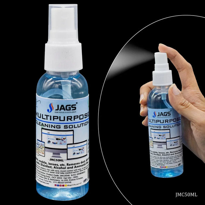 Multipurpose cleaning liquid 50ML | Laptop, mobile, screens and desk cleaning solution