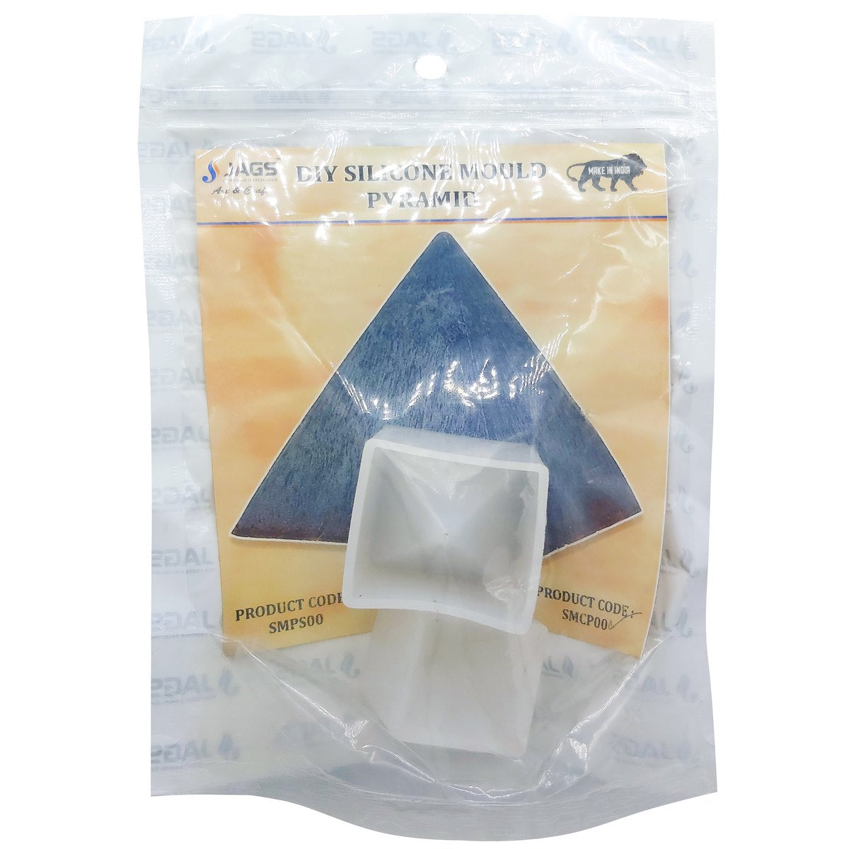 jags-mumbai Jags Silicone Mould Silicone Mould Pyramid  2PSet 30MM 1 40MM 1 SMCP00