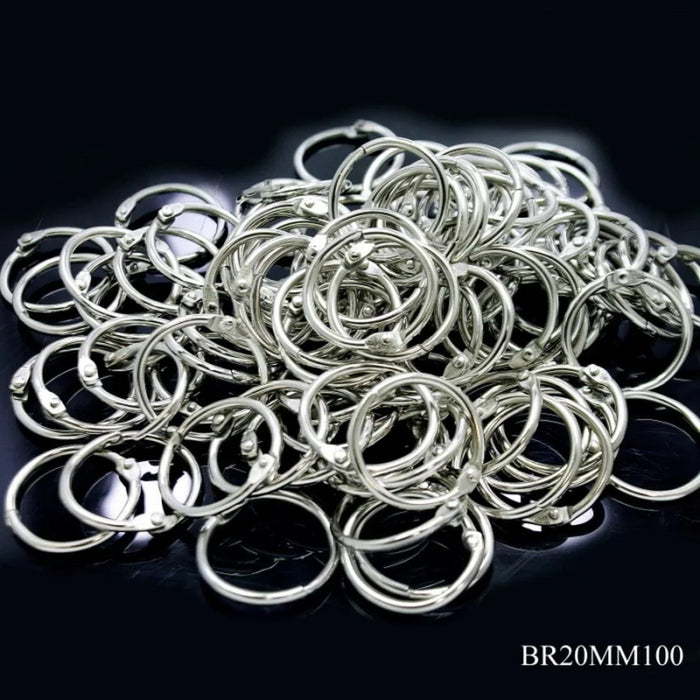 Book Ring 20MM 280Pcs BR20MM100
