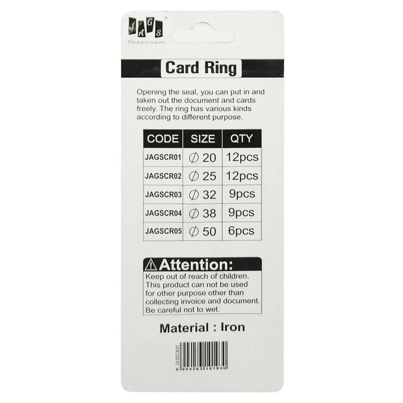 jags-mumbai Jewellery Book Ring 50MM