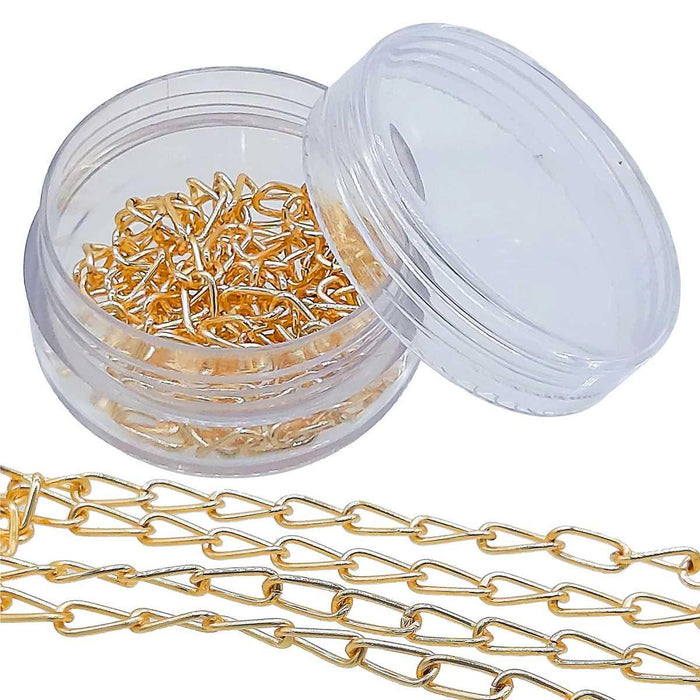 Imitation Jewellery Chain Gold 1 Pcs Set  (IJCG01)