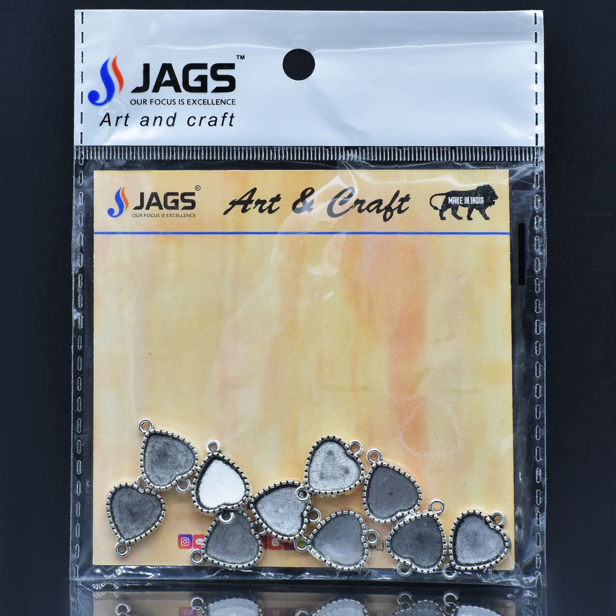 jags-mumbai Jewellery Metal Craft Fitting (10 Pcs)