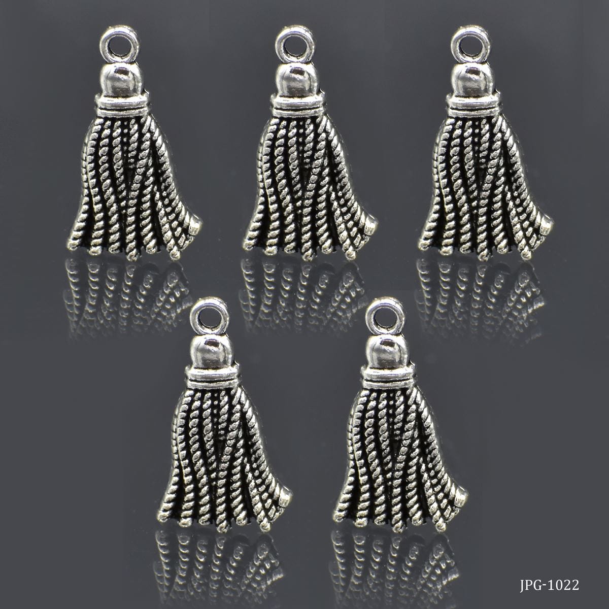 jags-mumbai Jewellery Metal Craft Fittings Silver 10 Pcs