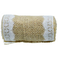 jags-mumbai Jute Hamper Jags Jute Roll Jute With Lace 2 Side 3Inch JJR3-17