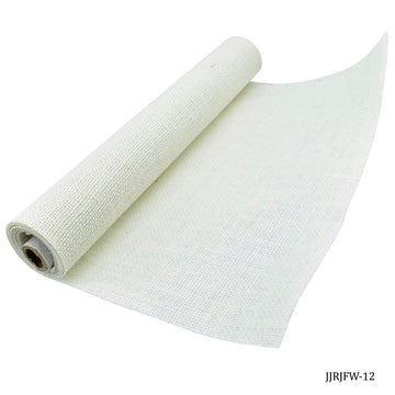 jags-mumbai Jute Jags Jute Roll Off White 12×39 inch JJRJFW-12